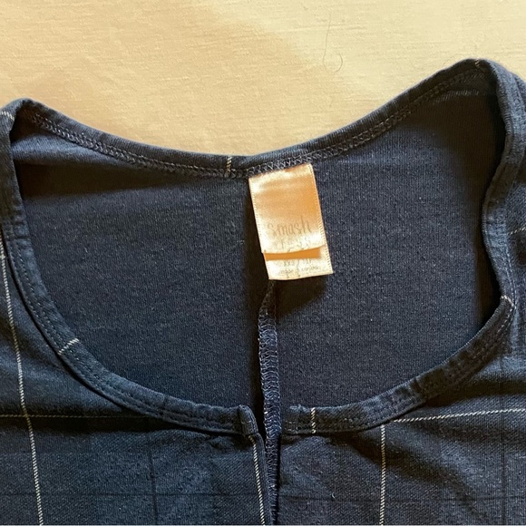 Smash & Tess Present In Plaid Romper - Picture 4 of 6